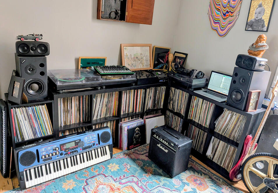 Home studio set up